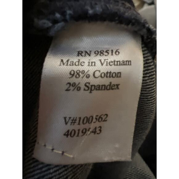 Coldwater Creek Women’s Jeans Size16 Straight Leg Blue Denim Stretch Comfort - Picture 9 of 11